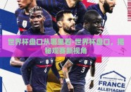 世界杯盘口从哪里看-世界杯盘口，揭秘观赛新视角