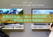 世界杯竞猜组c77典tv-世界杯竞猜，C77典TV的激情与智慧碰撞