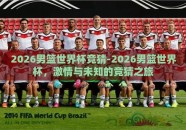 2026男篮世界杯竞猜-2026男篮世界杯，激情与未知的竞猜之旅