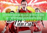 世界杯竞猜彩票怎么玩-世界杯竞猜彩票，解锁足球盛宴的趣味与策略