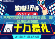 世界杯竞猜奖金-世界杯竞猜奖金，激情与智慧的碰撞