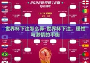 世界杯下注怎么弄-世界杯下注，理性与激情的平衡