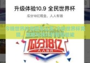 今晚世界杯竞猜怎么买-今晚世界杯竞猜，策略与技巧的智慧碰撞