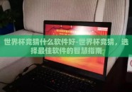 世界杯竞猜什么软件好-世界杯竞猜，选择最佳软件的智慧指南