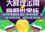 世界杯竞猜怎么赢钱-世界杯竞猜，策略与智慧并重，赢取乐趣与收益