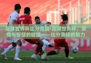 足球世界杯比分竞猜-足球世界杯，激情与智慧的碰撞——比分竞猜的魅力