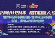 世界杯足彩网络竞猜-世界杯足彩网络竞猜，激情与智慧的碰撞