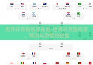 世界杯竞猜冠军是谁-世界杯竞猜冠军，预测与激情的碰撞