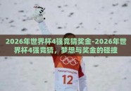 2026年世界杯4强竞猜奖金-2026年世界杯4强竞猜，梦想与奖金的碰撞