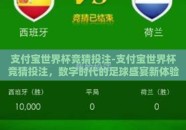 支付宝世界杯竞猜投注-支付宝世界杯竞猜投注，数字时代的足球盛宴新体验
