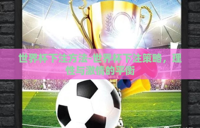 世界杯下注方法-世界杯下注策略，理性与激情的平衡