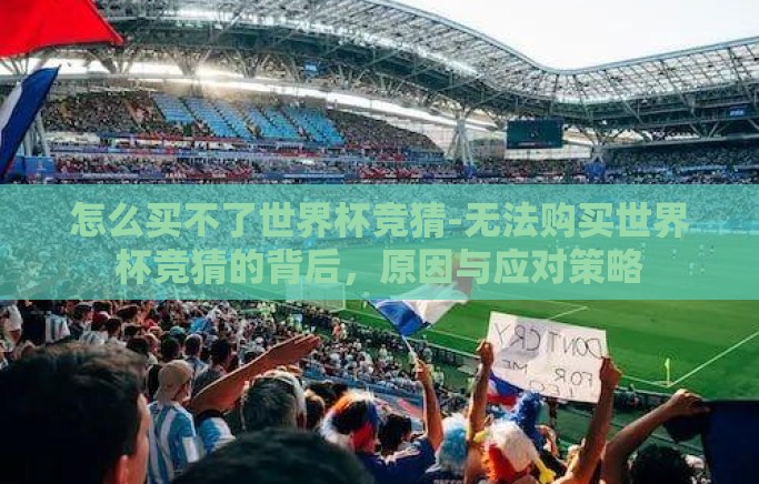 怎么买不了世界杯竞猜-无法购买世界杯竞猜的背后，原因与应对策略