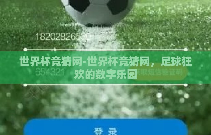 世界杯竞猜网-世界杯竞猜网，足球狂欢的数字乐园