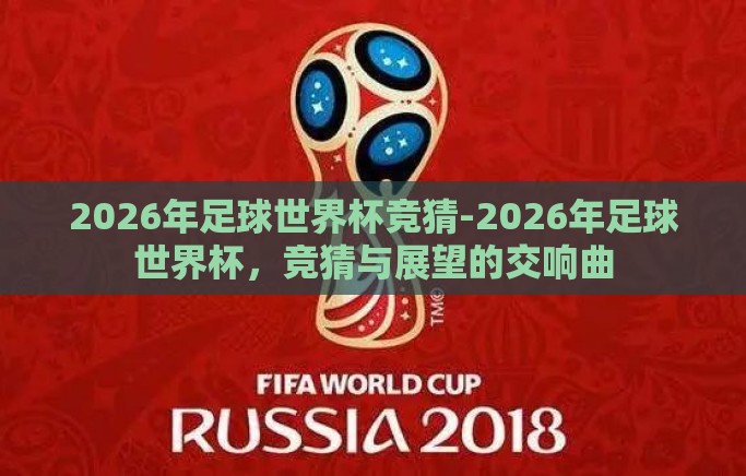 2026年足球世界杯竞猜-2026年足球世界杯，竞猜与展望的交响曲