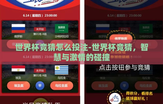 世界杯竞猜怎么投注-世界杯竞猜，智慧与激情的碰撞