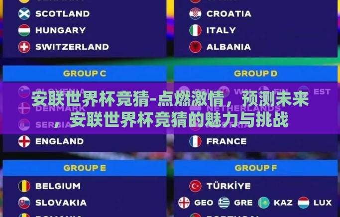 安联世界杯竞猜-点燃激情，预测未来，安联世界杯竞猜的魅力与挑战