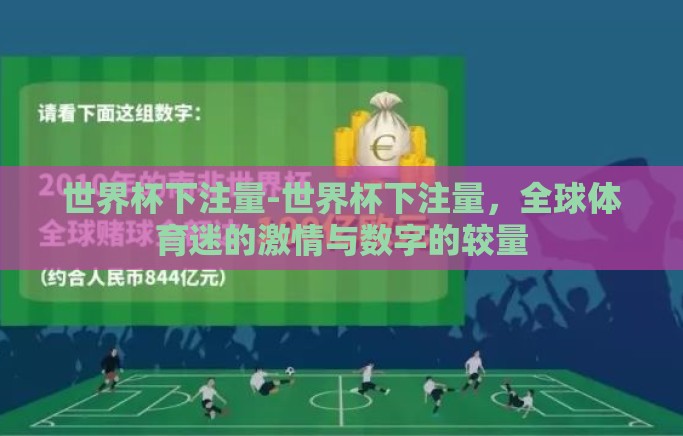 世界杯下注量-世界杯下注量，全球体育迷的激情与数字的较量