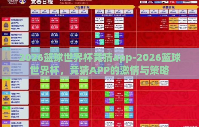 2026篮球世界杯竞猜app-2026篮球世界杯,竞猜APP的激情与策略 2026篮球世界杯竞猜app-2026篮球世界杯,竞猜APP的激情与策略