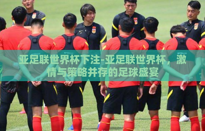 亚足联世界杯下注-亚足联世界杯，激情与策略并存的足球盛宴