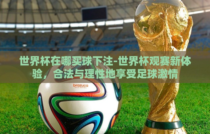 世界杯在哪买球下注-世界杯观赛新体验，合法与理性地享受足球激情