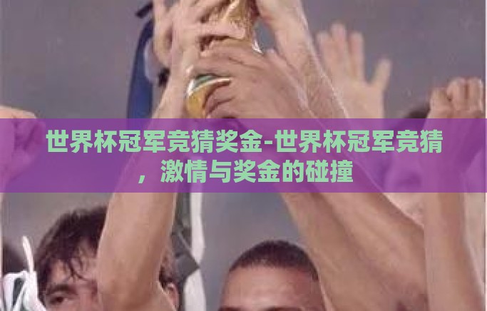 世界杯冠军竞猜奖金-世界杯冠军竞猜，激情与奖金的碰撞