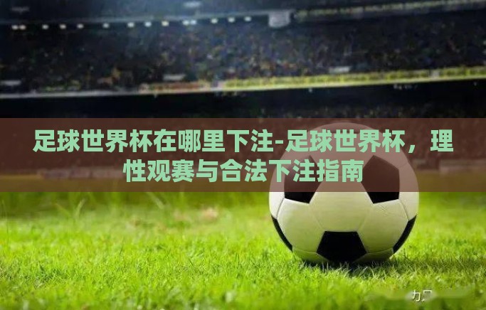 足球世界杯在哪里下注-足球世界杯，理性观赛与合法下注指南